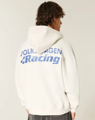 Sweat à capuche zippé Boxy Volkswagen Racing Graphic Sweat à capuche zippé Boxy Volkswagen Racing Graphic