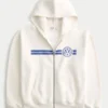 Sweat à capuche zippé Boxy Volkswagen Racing Graphic