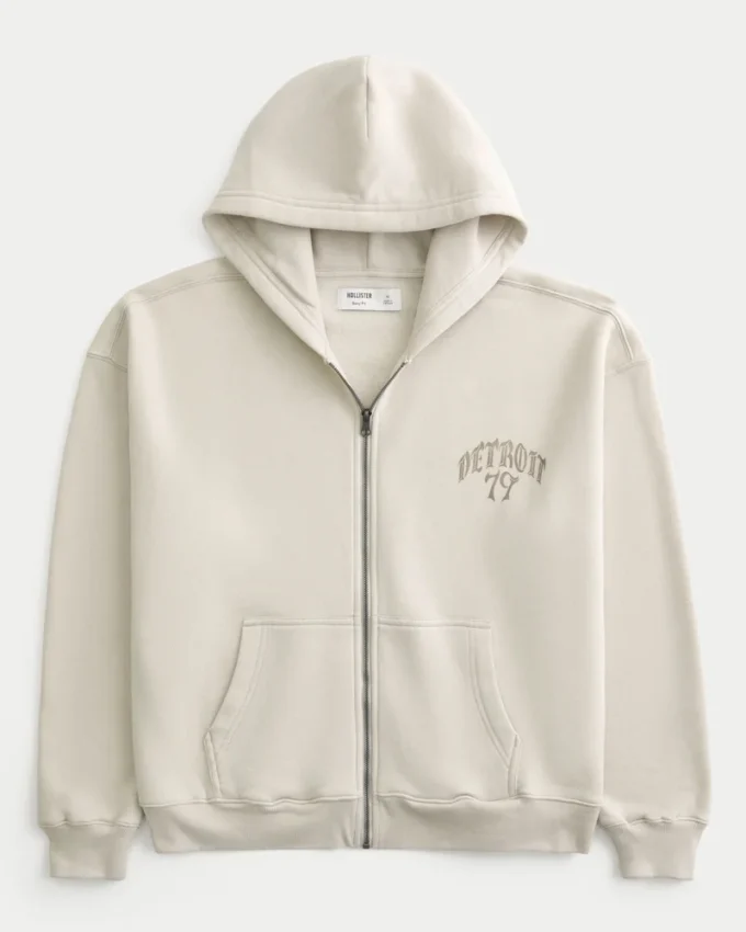Sweat à capuche zippé Detroit 79 Graphic Sweat à capuche zippé Detroit 79 Graphic
