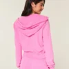Sweat à capuche zippé en tissu éponge Sweat à capuche zippé en tissu éponge