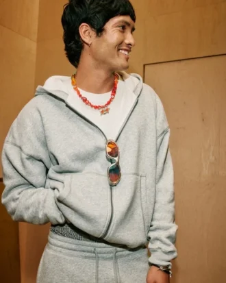 Sweat à capuche zippé et doublé thermique Sweat à capuche zippé et doublé thermique