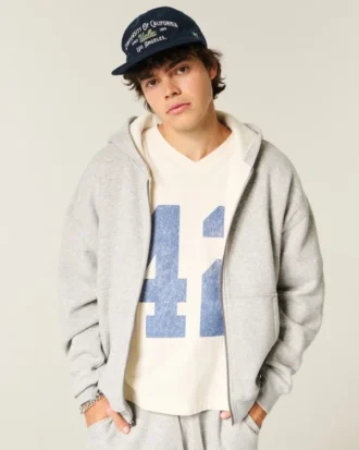 Sweat à capuche zippé et doublé thermique Sweat à capuche zippé et doublé thermique