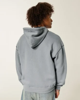 Sweat à capuche zippé et doublé thermique