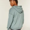 Sweat à capuche zippé et doublé thermique Sweat à capuche zippé et doublé thermique