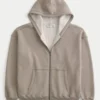Sweat à capuche zippé et doublé thermique Sweat à capuche zippé et doublé thermique