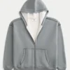 Sweat à capuche zippé et doublé thermique Sweat à capuche zippé et doublé thermique