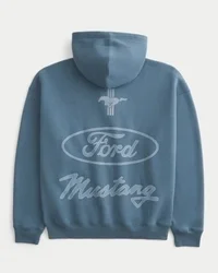 Sweat à capuche zippé Ford Mustang à motif Sweat à capuche zippé Ford Mustang à motif
