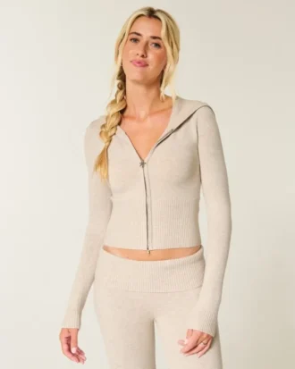 Sweat à capuche zippé Gilly Hicks