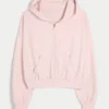 Sweat à capuche zippé Gilly Hicks Active Recharge Easy Sweat à capuche zippé Gilly Hicks Active Recharge Easy