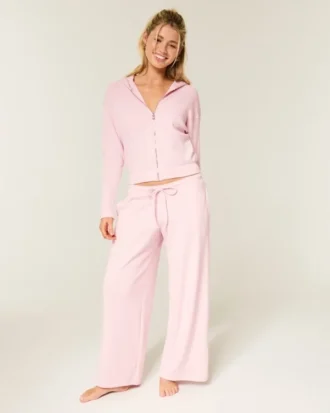 Sweat à capuche zippé Gilly Hicks Always Cozy Waffle