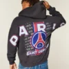 Sweat à capuche zippé graphique Paris Saint-Germain F.C.