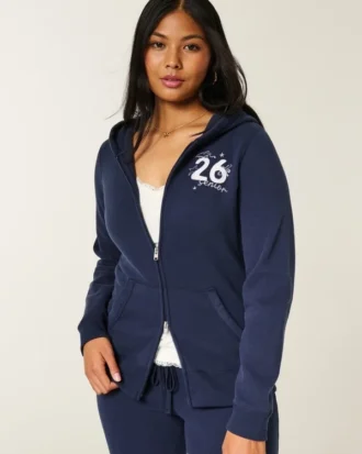 Sweat à capuche zippé Senior &rsquo;26 Graphic