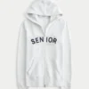 Sweat à capuche zippé Senior Graphic Sweat à capuche zippé Senior Graphic