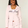Sweat à capuche zippé slim avec imprimé athlétique Sweat à capuche zippé slim avec imprimé athlétique