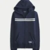 Sweat à capuche zippé Slim Striped 1998 Graphic Sweat à capuche zippé Slim Striped 1998 Graphic