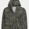 Sweat à capuche zippé thermique camouflage Sweat à capuche zippé thermique camouflage