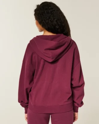 Sweat à capuche zippé ultra-pratique