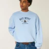 Sweat-shirt ample à motif Key West Sweat-shirt ample à motif Key West