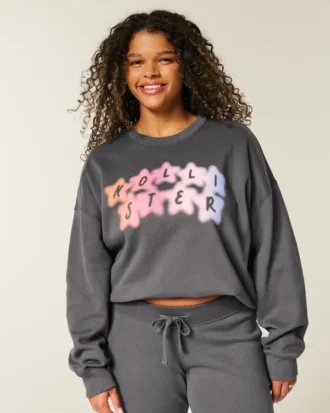 Sweat-shirt à capuche avec logo graphique