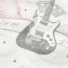 Sweat-shirt à capuche Easy New York Guitar Studded Graphic Sweat-shirt à capuche Easy New York Guitar Studded Graphic