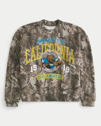 Sweat-shirt à capuche UCLA Bruins Graphic Camo