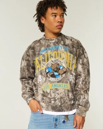 Sweat-shirt à capuche UCLA Bruins Graphic Camo