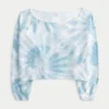 Sweat-shirt double à épaules dénudées et tie-dye facile à réaliser