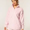 Sweat-shirt à fermeture éclair quart de longueur Gilly Hicks Sherpa Sweat-shirt à fermeture éclair quart de longueur Gilly Hicks Sherpa