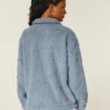 Sweat-shirt à fermeture éclair quart de longueur Gilly Hicks Sherpa Sweat-shirt à fermeture éclair quart de longueur Gilly Hicks Sherpa