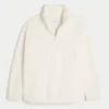 Sweat-shirt à fermeture éclair quart de longueur Gilly Hicks Sherpa Sweat-shirt à fermeture éclair quart de longueur Gilly Hicks Sherpa