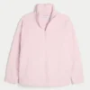 Sweat-shirt à fermeture éclair quart de longueur Gilly Hicks Sherpa Sweat-shirt à fermeture éclair quart de longueur Gilly Hicks Sherpa