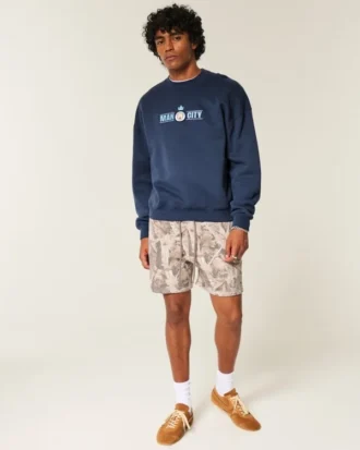 Sweat-shirt graphique Boxy Manchester City FC