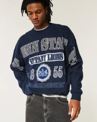 Sweat-shirt graphique Boxy Penn State Nittany Lions