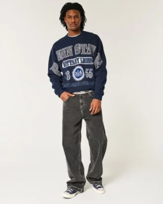 Sweat-shirt graphique Boxy Penn State Nittany Lions
