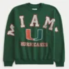Sweat-shirt graphique Boxy University of Miami Hurricanes