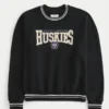 Sweat-shirt graphique Boxy University of Washington Huskies Sweat-shirt graphique Boxy University of Washington Huskies