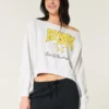 Sweat-shirt graphique Iowa Hawkeyes facile à enfiler, avec épaules dénudées Sweat-shirt graphique Iowa Hawkeyes facile à enfiler, avec épaules dénudées