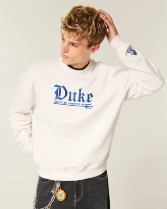 Sweat-shirt à motif Duke University Blue Devils