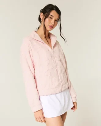 Sweat-shirt zippé Sherpa Gilly Hicks
