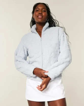 Sweat-shirt zippé Sherpa Gilly Hicks
