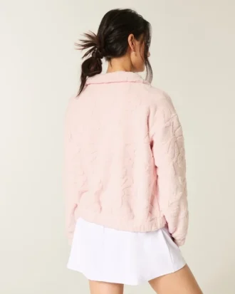 Sweat-shirt zippé Sherpa Gilly Hicks