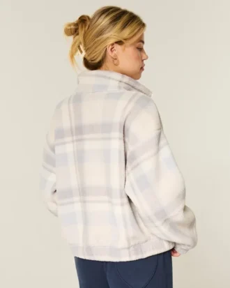 Sweat-shirt zippé Sherpa Gilly Hicks
