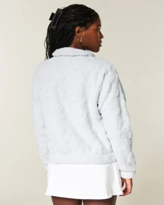 Sweat-shirt zippé Sherpa Gilly Hicks