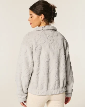 Sweat-shirt zippé Sherpa Gilly Hicks