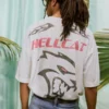 T-shirt ample Dodge Hellcat Graphic Jersey T-shirt ample Dodge Hellcat Graphic Jersey