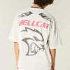 T-shirt ample Dodge Hellcat Graphic Jersey T-shirt ample Dodge Hellcat Graphic Jersey