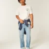 T-shirt ample en coton avec motif Hollywood Haunts