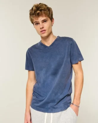 T-shirt à col en V