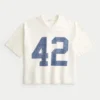 T-shirt de football graphique baggy court épais T-shirt de football graphique baggy court épais