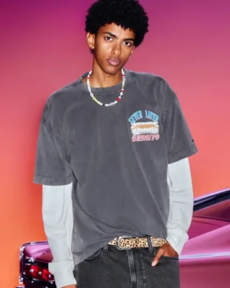 T-shirt graphique ample et épais Hollister x Taco Bell T-shirt graphique ample et épais Hollister x Taco Bell